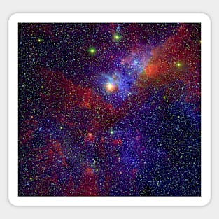 Carina Nebula, composite image (C012/1937) Sticker